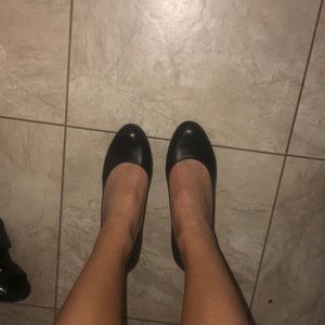 Black heels